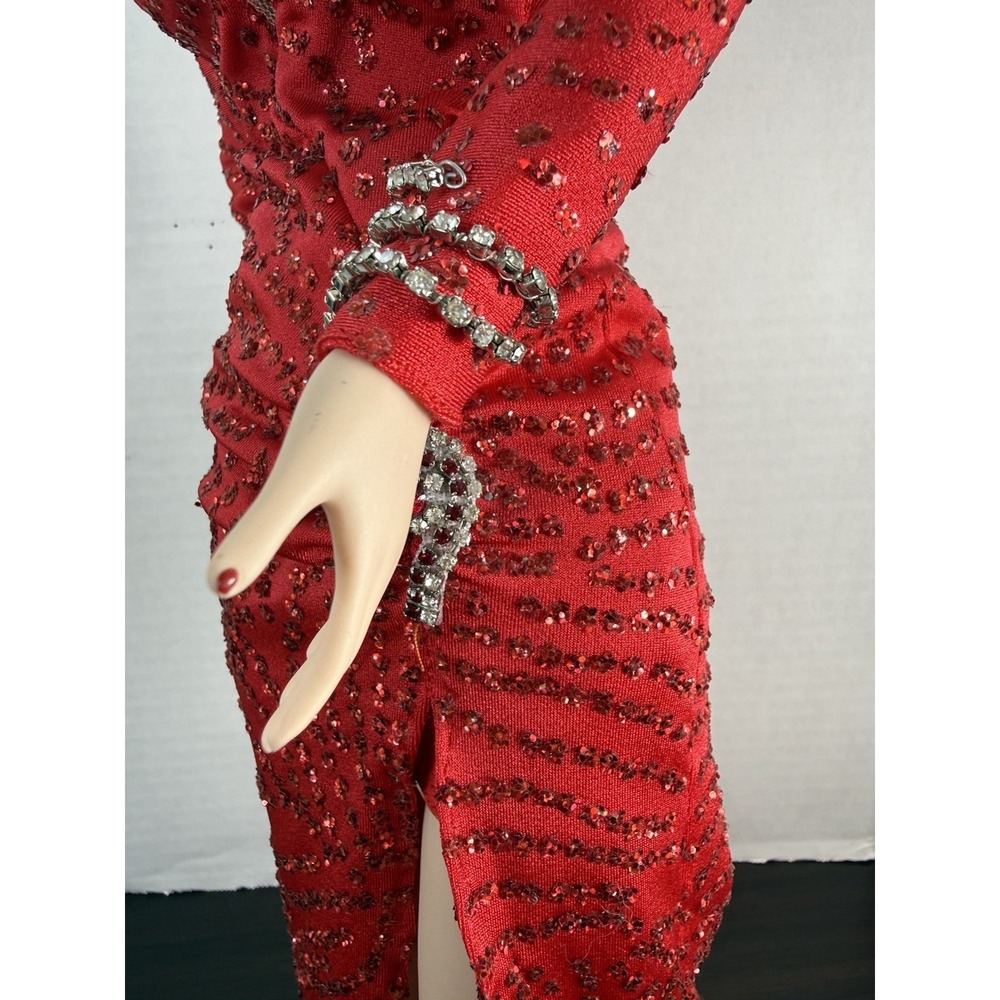 Franklin Heirloom Marilyn Monroe 19"Gentleman Prefer Blondes Figurine w/Stand - Picture 12 of 17